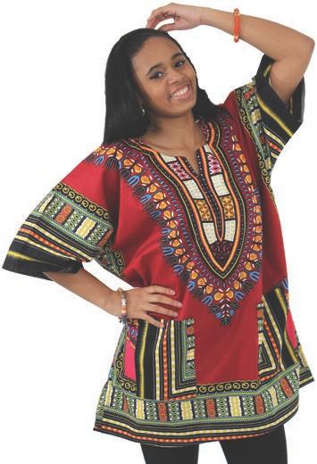 The Best-Selling Dashiki Each dashiki has a stand-out design, hue, and a soft, roomy feel.