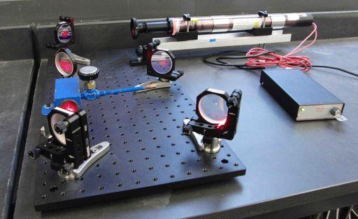 Mach Zehnder Interferometer Apparatus:
