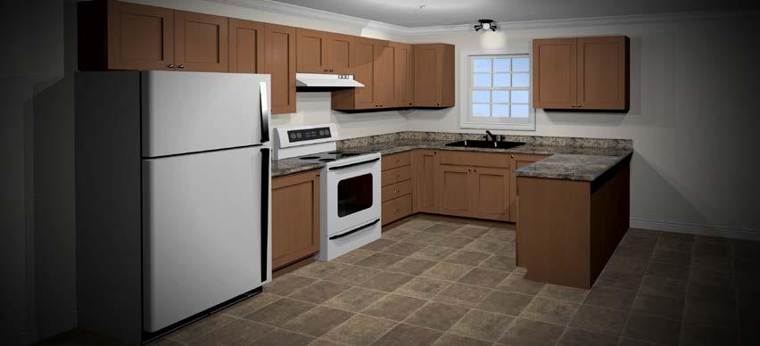 Cabinets Cabinets Basic Kitchen Features Suggested Kitchen Features BLIND CORNER CABINET 24 DEEP FRIDGE CABINET 24 FRIDGE PANEL TALL CABINET