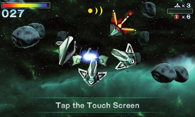 Menu Screen Controls Controls Selection These instructions describe how to control the Arwing, your ship in the game.