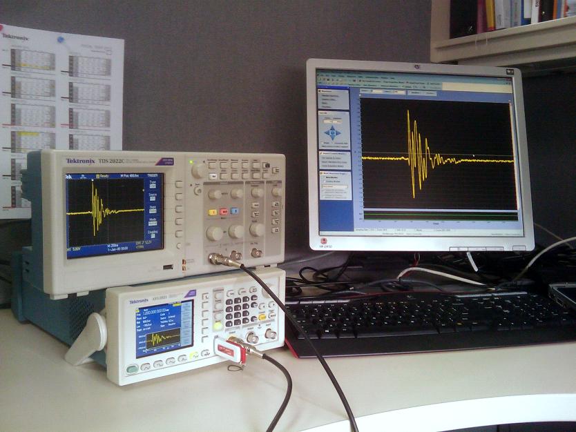 DDS technology synthesizes waveforms by using a single clock frequency to generate any frequency within the instrument s range.