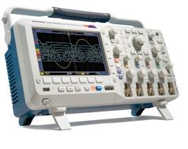 Mixed Signal and Mixed Domain Oscilloscopes 1 Mpoint record length on all channels Over 125 available trigger combinations, including setup/hold, serial packet and parallel data Automated search and