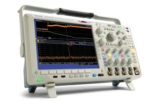 Mixed Signal and Mixed Domain Oscilloscopes The world s first oscilloscope with a built-in spectrum analyzer Up to 3 GHz capture bandwidth on the spectrum analyzer input Integrated spectral analysis