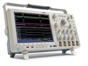 Mixed Signal and Mixed Domain Oscilloscopes Up to 20 Mpoint record length on all channels >50,000 wfm/s max.