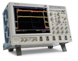 Advanced Signal Analysis Oscilloscopes 500 MHz,1 GHz, 2.5 GHz, and 3.5 GHz models Windows 7 Ultimate 64-bit operating system and touch-screen display >250,000 wfm/s max.
