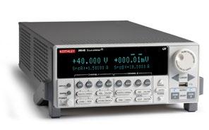 SourceMeter SMU Instruments 4-quadrant design simultaneously sources and measures voltage, current, and resistance TSP (embedded Test Script Processor) architecture enables industry-best system-level