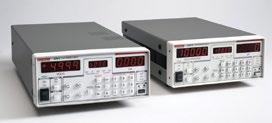 Power Supplies Source voltages up to 5kV and 10kV 1µA current measurement resolution Low noise for precision sourcing and sensitive measurements; selectable filters reduce noise to less than 3mV RMS