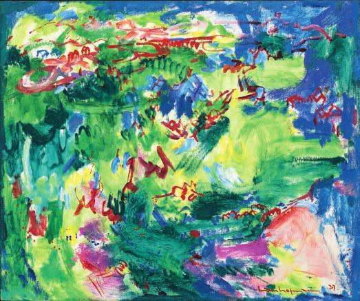 Hans Hofmann (1880 1966) Landscape, 1937 Oil on panel, 30 x 36 inches Signed and