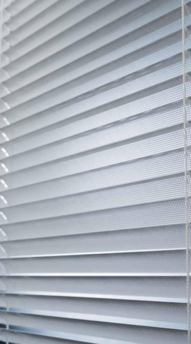 luminium Blinds Venetians at their best The range includes Venetian blind systems with wand, chain, cord or electrical operation.