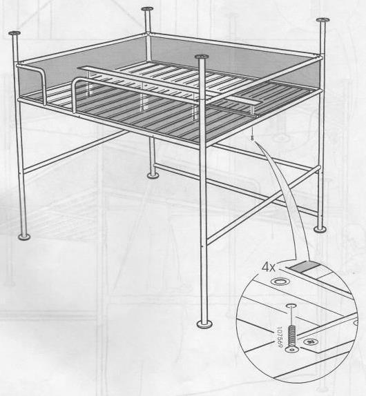 20 IKEA: Assembling the Stolmen Loft Bed 2.