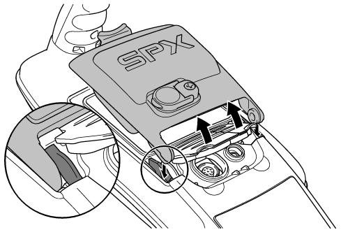 Installing a new battery pack If using the Li-ion battery pack, plug the lead into the battery connector (fig 4.7).