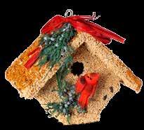 Functional & Beautiful Seed Gifts An exterior grade wooden bird house