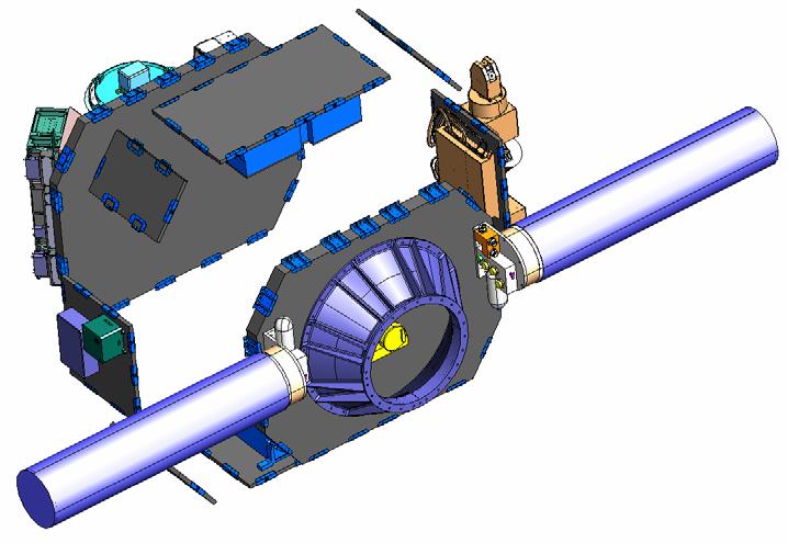 Payload Module Components HIPS Z-Boom (2) NASA SET-1
