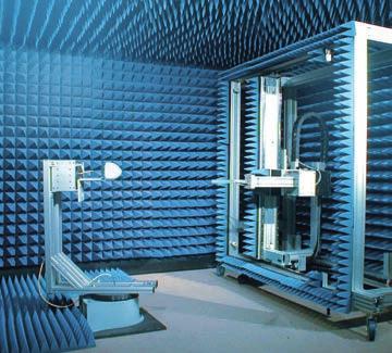 chamber Anechoic chambers with integrated design, production, installation and testing services AEMI absorber catalog