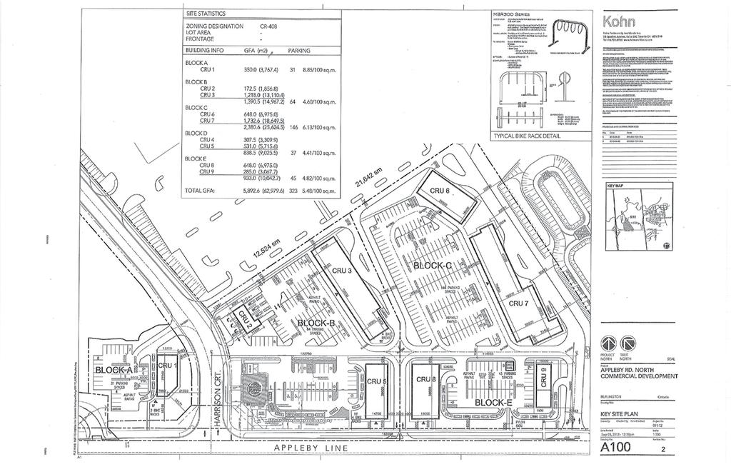 Site Details and Characteristics Appleby Line is a very strong retail strip with neighbours immediately to the south including WalMart, Toys R Us, LA Fitness, Tim Horton