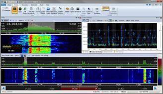 SDR Add-on for Conventional Radios Example - RFSPACE SDR-IQ USB IQ +