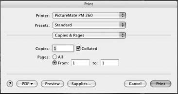 Note: iphoto expands two sides of an image to the maximum print area, so you may see small borders in iphoto prints.