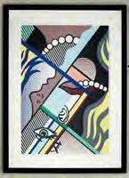 72 x 60" 27 Lichtenstein, Roy American,