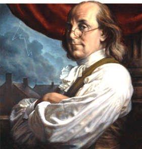 Recreating Ben Franklin s Magical Picture Teacher s Overview The Big Idea Working with a teacher, students will recreate some of the electrical experiments originally performed by Benjamin Franklin