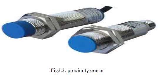 3.3 Sensors 3.3.1 Proximity Sensor A proximity sensor is a sensor able to detect the presence of nearby objects without any physical contact.