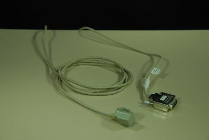 The interface unit uses a serial port to transmit the data collected from the data glove. The data rate can be up to 90 records/sec. The sensors resolution is 0.