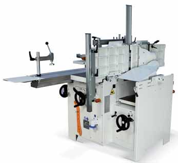 For machine maximum safety and increased flexibility, a spindle moulder protective hood for