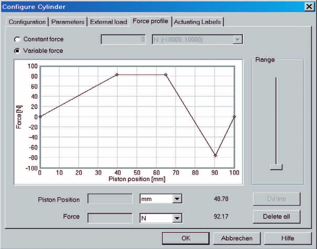 Physical experiments Advantages of dynamic simulation All status variables are dynamically (continually) calculated.