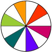 Intermediate Colors A color made by mixing a