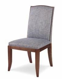 AE9-513 Chelsea Side Chair Overall W 22 D 26.75 H 41.75 Inside W 22 D 18 H 21.