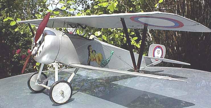 Nieuport 17 40 Nieuport 17 40 R/C Scale Model Instructions CONTACT INFORMATION The Nieuport 17 was designed by M.K.