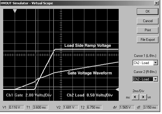 To place additional MOSFETs in parallel, double-click on the X1 in the schematic and change the number in the Parallel MOSFETs dialog box as shown in Figure 11.