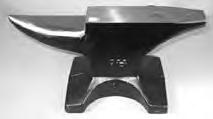 CCA125 125 lb 160 lb This anvil is designed and built for heavier work such as draft horses, warmbloods and blacksmith work.