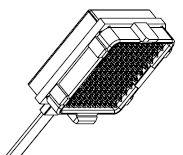 Radiall MT cartridge Available optical fibers: - MultiMode 50/125 μm OM2 -