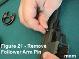 Pull hand guard forward to around 3 inches forward