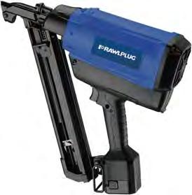 DIRECT FASTENING SYSTEMS R-RAWL-GMC38 Gas powered joist hanger nailer range of applications collated nails for freedom of choice at the rear prevents the nails from falling out and ensures safe
