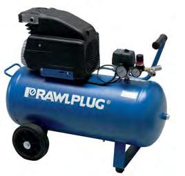 R-RAWL-C50-10 Oil lubricated compressor compressor and storage Powering nailers, wrenches and other pneumatic tools amount of compressed air powering torque wrenches or high power nailers Approvals