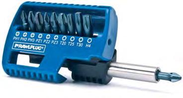 kg kg 1 RT-BIT-ADAP/2M Bit holder with 2 magnets Ring and thread of the adapter allow screwing the screws to the desired depth and the screw while