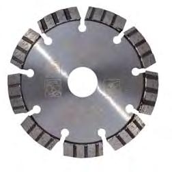 POWER TOOL ACCESSORIES RT-DDA Diamond discs Turbo Concrete Heavy Duty Certificate the cutting of hard