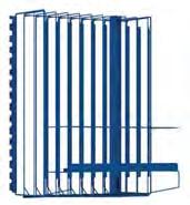 MZR-42-SP 1 cage for tubes STAND 7 1 rack with solid hooks STAND