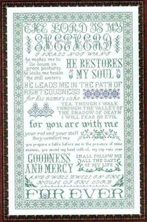 Also from My Big Toe, A new wedding sampler,
