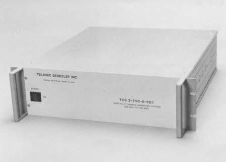 TUNABLE FILTERS Series TCS Multi-Octave Buss Tuned Filters General Specifications Fc Tuning Range (See Table 1 on Page 1) -3 db Bandwidth I.L. at FC 24 MHz < Fc < 375 MHz 375 MHz < Fc < 2000 MHz -50 db to -3 db Bandwidth Ratio (form factor) Max.
