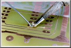 In this lab you will be learning and applying a technique called soldering. Solder (pronounced, SOD-er) is simply a mix of metals, usually tin and lead.