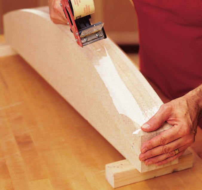 Now, cut more pieces to the same dimensions, until you have enough to laminate a form that s approximately equal in thickness to the width of your bending stock.
