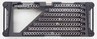 108 Screw Length Markers (10/pkg.) 304.126 1 pkg. of ea.: 8 mm 26 mm Instruments 03.501.001 Depth Gauge, for 4.5 mm Sternal Cannulated Screws 311.