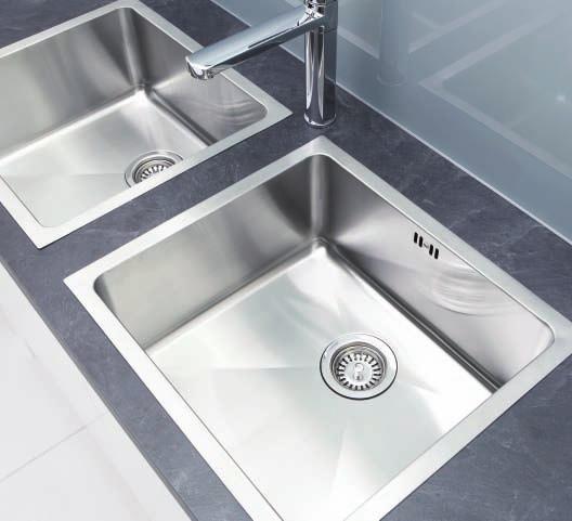 mode individual and multiple bowls Chic and sophisticated, our Mode collection takes modern sink design to the next level.
