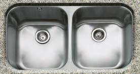 Stainless steel sinks Form 200 Undermounted FORM4141/46 W 892mm Form 370 Undermounted FORM370 W 412mm