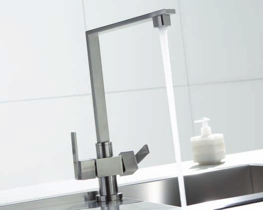 Stainless steel sinks For clean, contemporary and minimalist surroundings, inset stainless steel sinks are incredibly popular and blend in perfectly with modern furniture, appliances and décor.