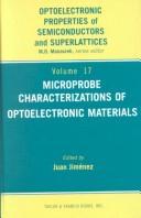 , Microprobe Characterizations of Optoelectronic Materials in M.O. Manesreh, ed.