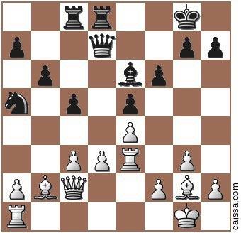 Ba3 Bg8 (A waiting move and also trying to restrict any counter-play on the h file.) 21. Qxd1 Rxd1+ 22. Bf1 Bh3) 26.
