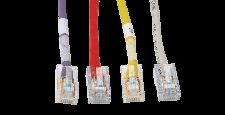 Clearfield offers Category 5e and 6 copper patch cords with UTP cable and 8-conductor connectors manufactured to EIA/TIA standards. Features and Benefits Integrity Meets or exceeds EIA/TIA 568 B.